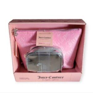 Juicy Couture Velvet Cosmetic Bag Set NWT